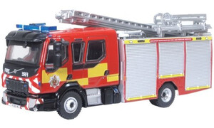 Oxford Diecast Greater Manchester F & R Service Volvo FL Emergency One Pump 76VEO003