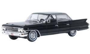 Oxford Diecast Cadillac Sedan De Ville 1961 Ebony 87CSD61004