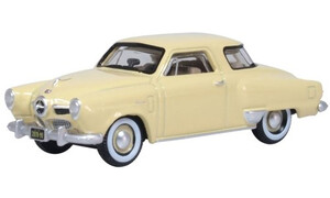 Oxford Diecast 1950 Studebaker Champion Starlight Coupe Tulip Cream 87SC50001
