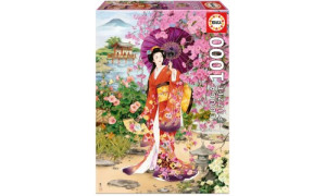 Educa 19917 Teien Haruyo Morita jigsaw puzzle, 1000 pieces, elegant Japanese artwork