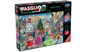 Holdson 777655 Wasgij Xmas 19 Santa Dash – 1000pc Christmas puzzle with a twist, part of the Wasgij holiday series