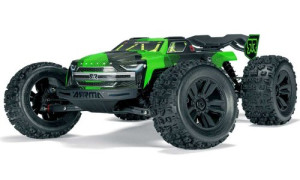 Arrma Kraton 6S BLX V6 Green/Black – 1/8 4WD brushless speed truck with EXB upgrades and clipless body (ARA8608V6T3)