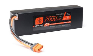 Spektrum 11.1V 2000mAh 3S 30C Smart G2 LiPo Battery – IC2 SPMX203S30H2