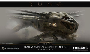 Meng Dune Harkonnen Ornithopter Plastic Model Kit MMS-014
