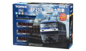 Tomix N Starter Set SD EF 210 Container Train Set TMX90181