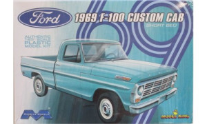 Moebius MO1227 1969 F-100 Custom Cab Short Bed 1/25 Plastic Model Kit