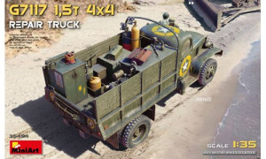 MiniArt 35494 G7117 1.5T 4×4 Repair Truck 1/35 Plastic Model Kit