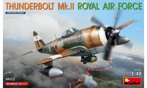 MiniArt 48012 Thunderbolt Mk.II. Royal Air Force. Advanced Kit 1/48 Plastic Model Kit