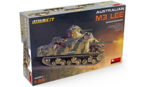 MiniArt 35287 Australian M3 Lee Interior Kit (Aust Decals) 1/35 Plastic Model Kit