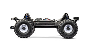Traxxas X‑Monster 8S 4WD Brushless Truck with ultra‑soft belted 8.6‑inch tyres and military‑style hubs