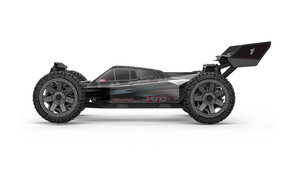 Traxxas Jato 4x4 Brushless BL-2S - Black 90154-4BLK Side
