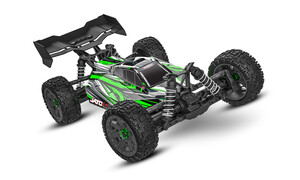 Traxxas Jato 4x4 BL-2S Electric Brushless Buggy - Green 90154-4GRN Front Right