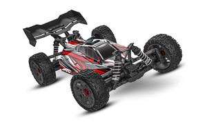 Traxxas Jato 4X4 BL-2S 1/8 Buggy - RED 90154-4RED Front Right