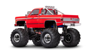 Traxxas TRX-4MT Chevrolet K10 4WD RTR Electric Monster Truck Red Edition 98064-1RED Left-Side