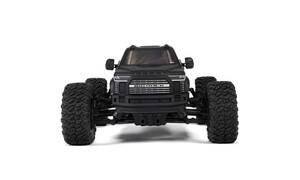 Arrma Big Rock Crew Cab Monster Truck, Black ARA4312V4T1 Front