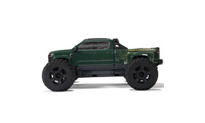 Arrma Big Rock 223S DSC 4X4 RC Monster Truck, Green ARA4312V4T2 Side
