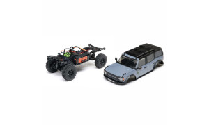 Axial SCX30 Ford Bronco 1/30 4X4 RTR Grey – scale realism with forward weight bias for climbing stability
