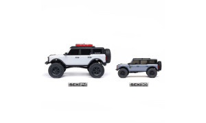Axial SCX30 Ford Bronco 1/30 Rock Crawler Grey with Spektrum electronics and 88T motor