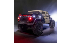 Axial 1/10 Jeep Gladiator Tan crawler AXI-2443T1# offering durable chassis, scale accessories and off‑road capability