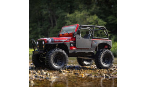 Axial SCX10 III Jeep CJ-7 4X4 RTR brushed crawler AXI03008V2T1 with scale details and rugged off-road design