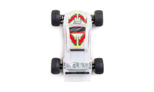 Losi 1/28 Micro-T 2S 2WD RTR Stadium Truck - White TLR-Inspired RC Truck