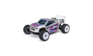 Losi 1/28 Micro-T 2S 2WD RTR Stadium Truck - Silver Ready-to-Run RC Car