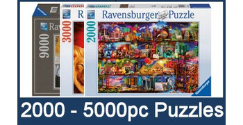 2000 - 5000pc Puzzles