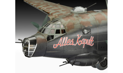 Revell Ju290A-5/7 Sea Eagle 1/72 03754 showcasing detailed fuselage features, multi-engine configuration and authentic Luftwaffe presentation