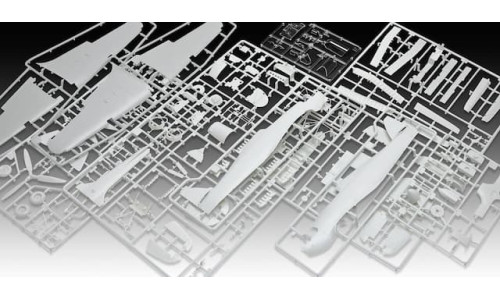 Revell 03768 Hawker Hurricane – WWII Fighter with Three Paint Schemes