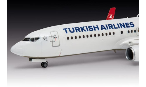 Revell 1/144 Boeing 737-800 – Turkish Airlines Livery Plastic Model Kit