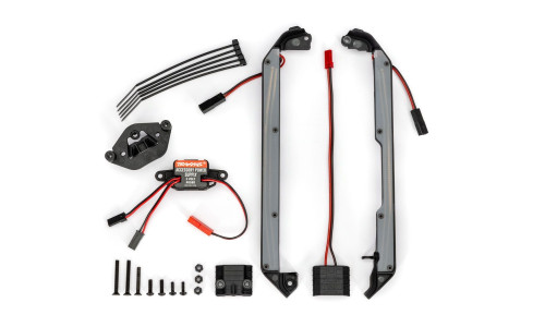 Traxxas 10590-WHT LED underglow kit for 4-Tec models showcasing durable design and vivid white lighting
