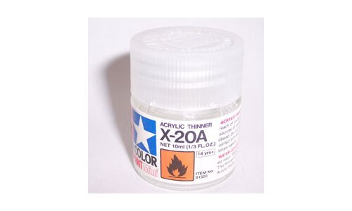 TAMIYA ACRYLIC THINNER 10ML X20A