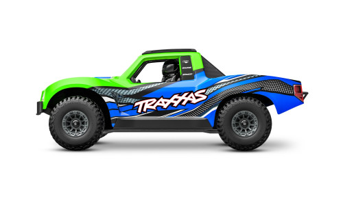 Traxxas 108164-1 – Mini Slash Green Edition with BL-2s brushless power and clipless short course body