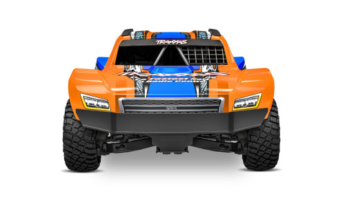 Traxxas Mini Slash Orange – 1/16 short course truck with TQ radio system and black oxide hex hardware