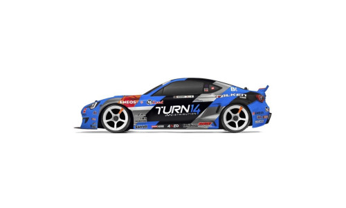 HPI 1/10 4WD RS4 Sport 3 Drift Dai Yoshihara Subaru BRZ RTR with detailed drift-car styling and factory-finished body