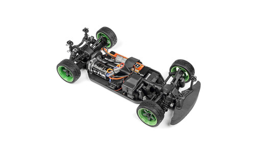 HPI 1/10 Mustang RTR-X model offering display-ready finish potential and durable RS4 Sport 3 platform construction