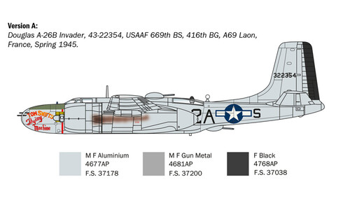 Italeri A-26 B Invader Version A
