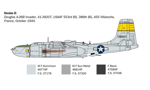 Italeri A-26 B Invader Version D