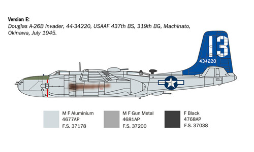 Italeri A-26 B Invader Version E