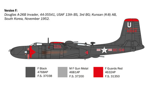 Italeri A-26 B Invader Version F