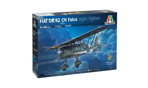 Italeri 1485 1/72 FIAT CR.42 CN "Falco" Night Fighter Plastic Model Kit