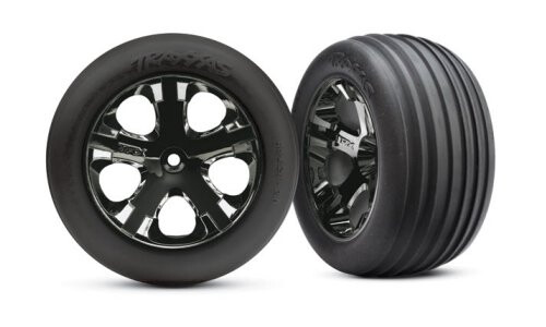 Traxxas Tires & wheels, assembled,