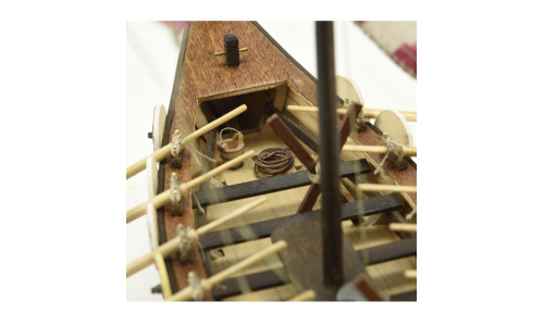 Artesania Latina Viking Drakkar 1/75 wooden ship kit (19001) with realistic rigging, hull detail and historic craftsmanship