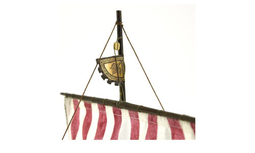 Artesania Latina 19001 1/75 Drakkar Viking model featuring high‑detail wooden components and iconic Norse longship silhouette