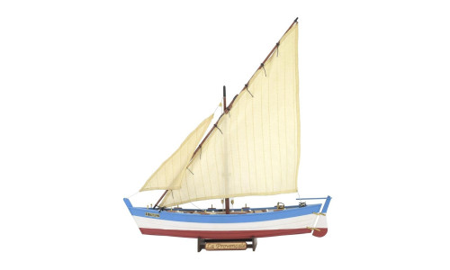 Artesania Latina 19017 La Provençale 1/20 scale model showcasing detailed deck fittings, mastwork and authentic small‑craft construction