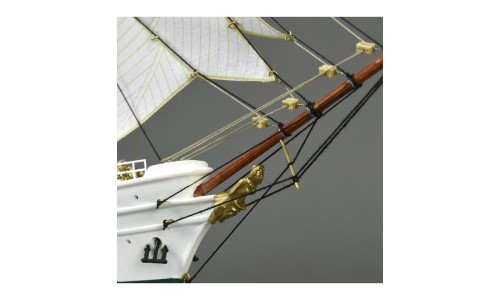 Artesania Latina 22260 1/250 training ship set showcasing the classic Juan Sebastián Elcano and Esmeralda sailing vessels