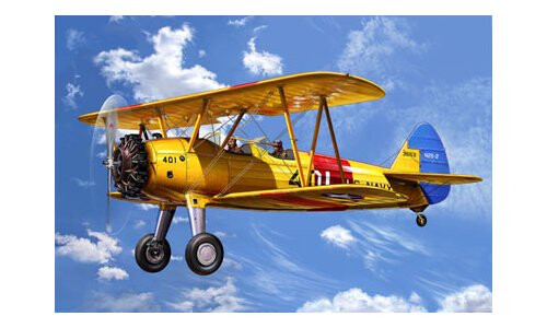 Revell Stearman Kaydet Plastic Model Kit 04676