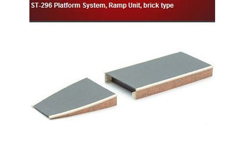 Details about   peco setrack platform system oo/ho ST-296 2 ramp units brick edging 