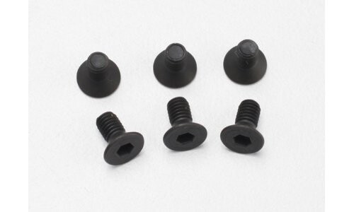 Traxxas 3x6mm Countersunk Machine Screws 2534