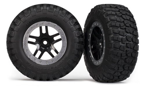 Traxxas Tires & Wheels Assembled SCT 5883